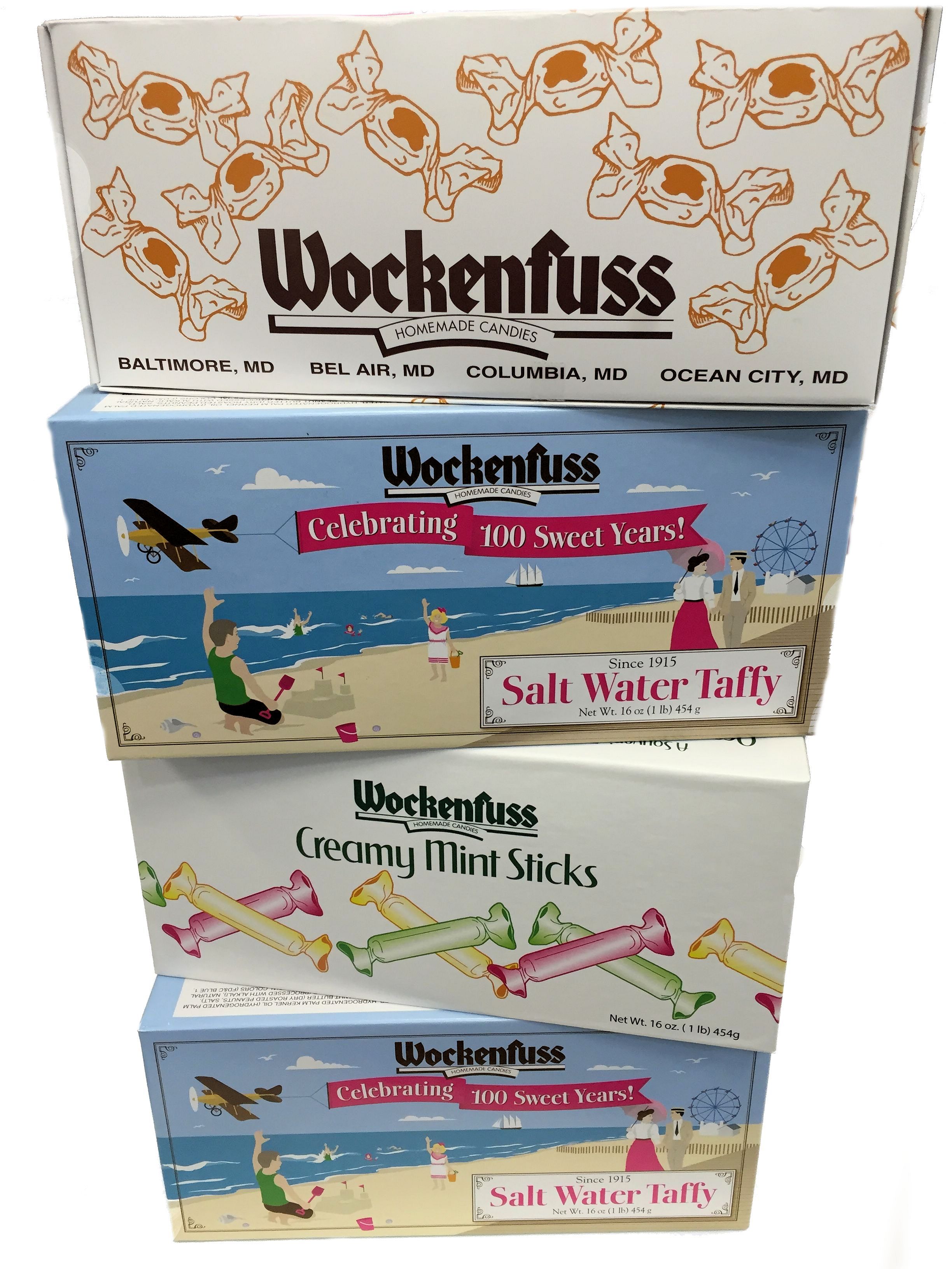 Assorted Taffy Buy 3, Get 1 Free Wockenfuss Candies