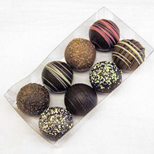 Dessert Truffles Assorted 8 Piece Box Wockenfuss Candies