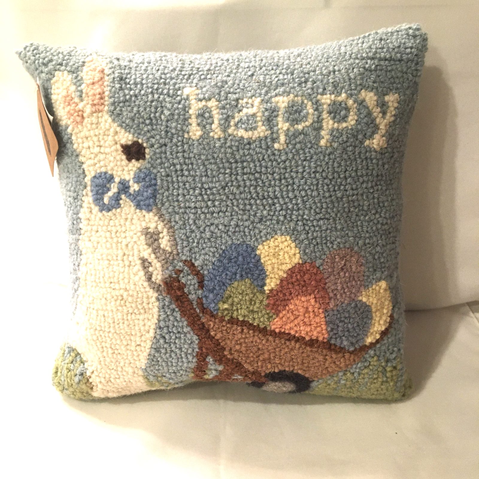 mud pie easter pillow wrap